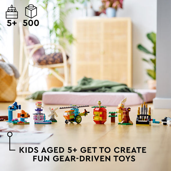 LEGO® Classic Bricks and Functions Kids’ Building Kit 11019