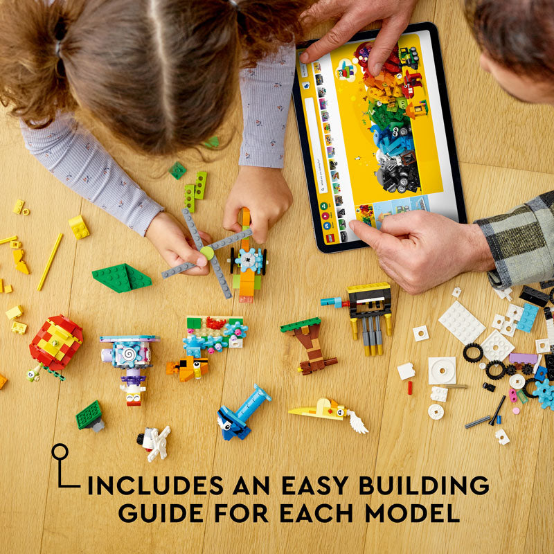 LEGO® Classic Bricks and Functions Kids’ Building Kit 11019