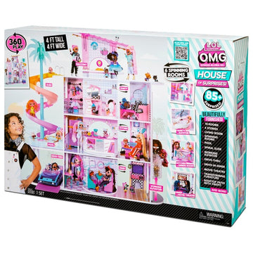 LOL Surprise OMG House of Surprises New Real Wood Doll House