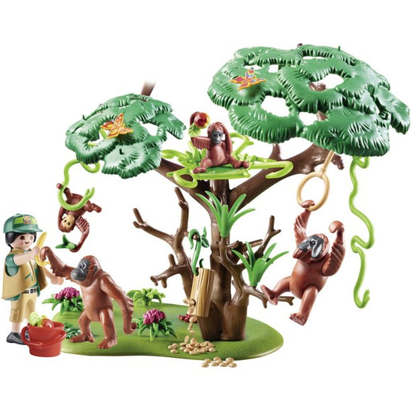 PLAYMOBIL Orangutans with Tree 70345