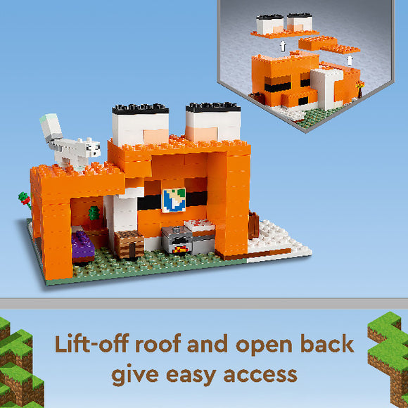 LEGO® Minecraft® The Fox Lodge Building Kit 21178