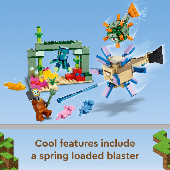 LEGO® Minecraft® The Guardian Battle Building Kit 21180