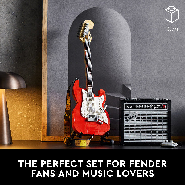 LEGO® Ideas Fender® Stratocaster™ Guitar Building Kit 21329