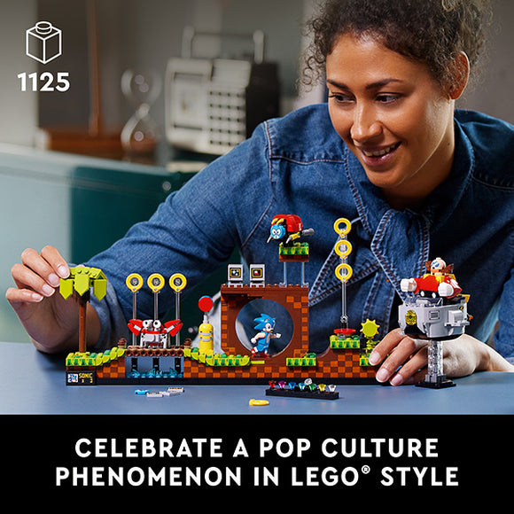 LEGO® Ideas Sonic the Hedgehog™ – Green Hill Zone 21331