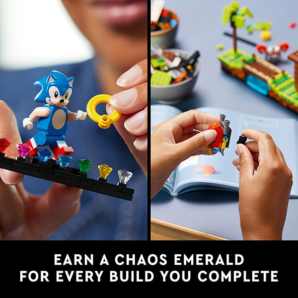 LEGO® Ideas Sonic the Hedgehog™ – Green Hill Zone 21331