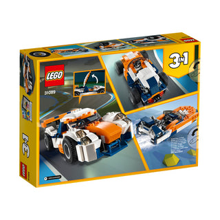 LEGO® CREATOR 3-in-1 Sunset Track Racer 31089