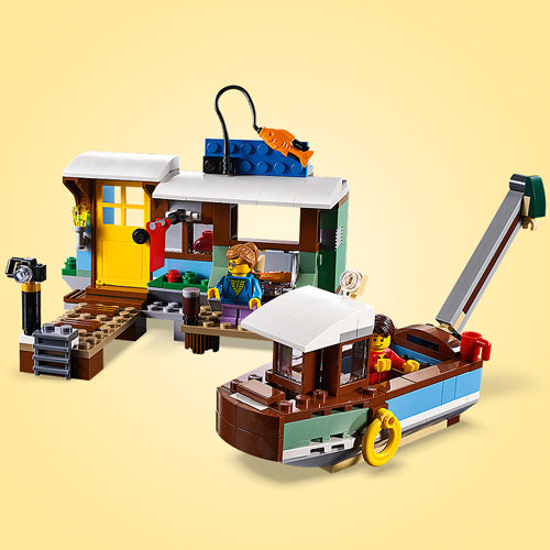 LEGO® CREATOR 3-in-1 Riverside Houseboat 31093