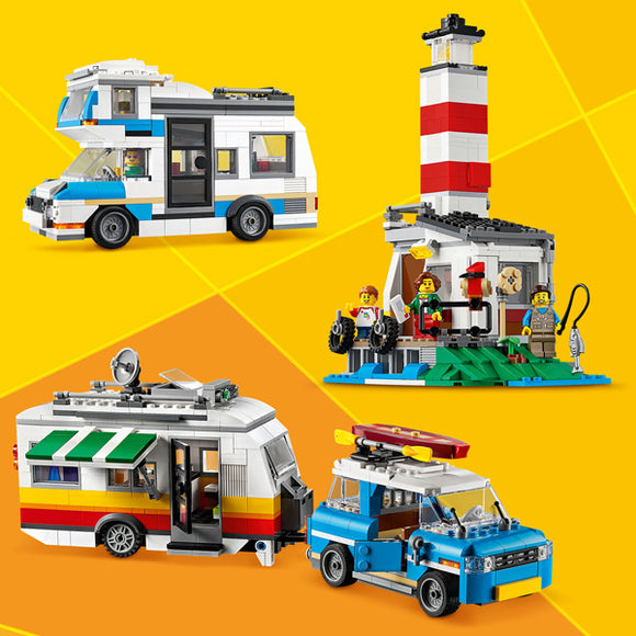 Lego City Lego Creator 31108 Family Camper Van Caravan Family