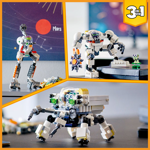 LEGO® Creator 3in1 Space Mining Mech Building Kit 31115