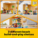 LEGO® Creator 3in1 Surfer Beach House Building Kit 31118-9