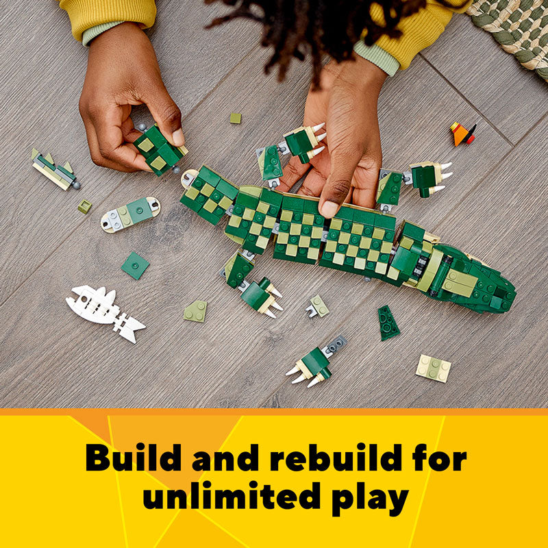 LEGO® Creator 3in1 Crocodile Building Kit 31121