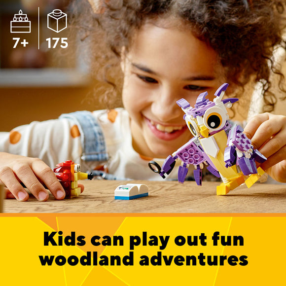 LEGO® Creator 3in1 Fantasy Forest Creatures Building Kit 31125