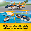 LEGO® Creator 3in1 Supersonic Jet Building Kit 31126-15