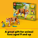 LEGO® Creator 3in1 Majestic Tiger Building Kit 31129-13