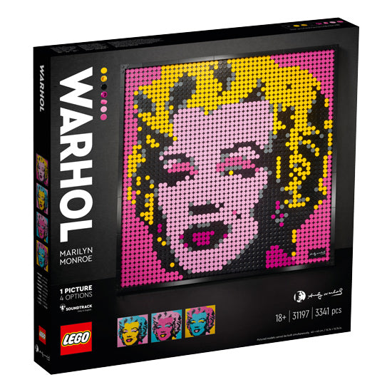 LEGO® ART Andy Warhol's Marilyn Monroe 31197
