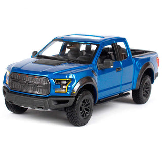 MAISTO 1:24 Die-Cast SE Trucks 2017 Ford Raptor in Blue