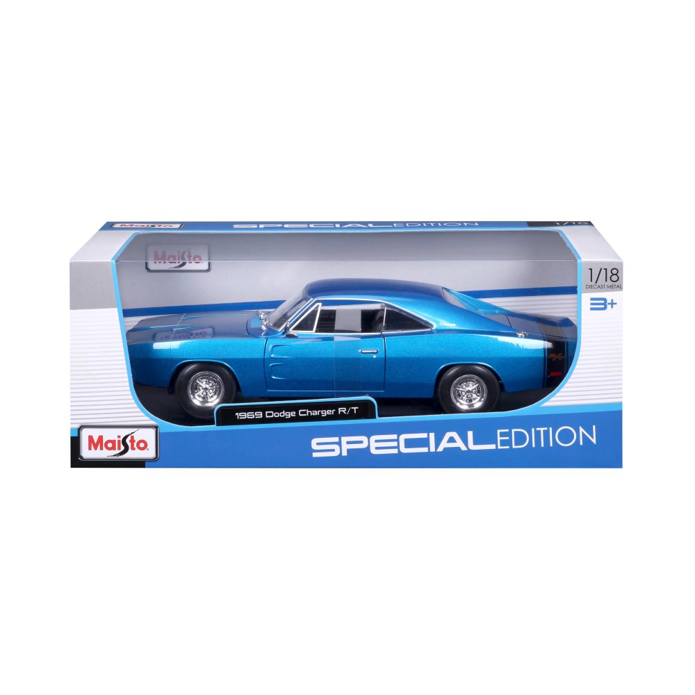 MAISTO 1:18 Scale Die-Cast Special Edition 1969 Dodge Charger R/T