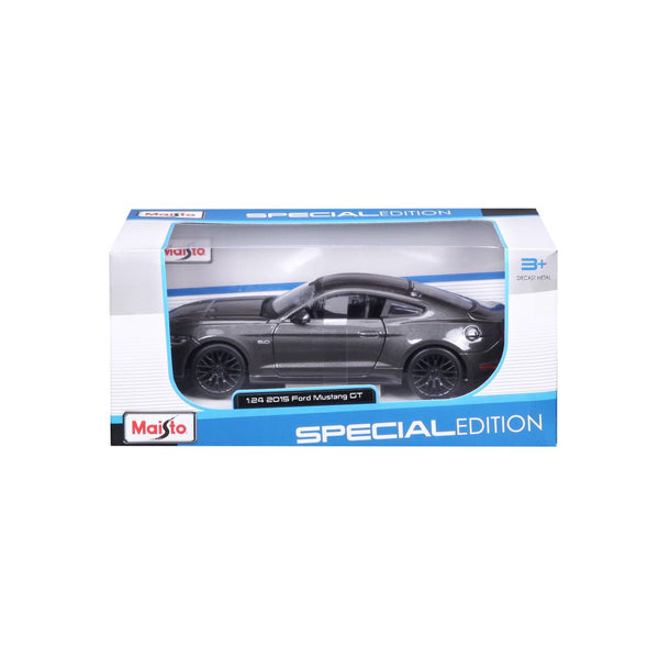 MAISTO 1:24 Scale Die-Cast Special Edition 2015 Ford Mustang GT Grey
