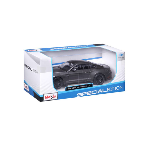 MAISTO 1:24 Scale Die-Cast Special Edition 2015 Ford Mustang GT Grey