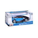 MAISTO 1:24 Scale Die-Cast Special Edition Bugatti Chiron in Blue-2