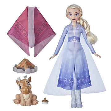 Disney Frozen 2 Elsa's Campfire Friend Fashion Doll - 0