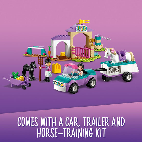 LEGO® Friends Horse Training and Trailer Building Kit 41441