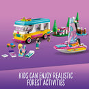 LEGO® Friends Forest Camper Van and Sailboat Building Kit 41681-10