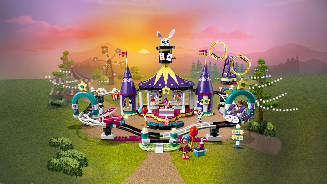 LEGO® Friends Magical Funfair Roller Coaster Building Kit 41685