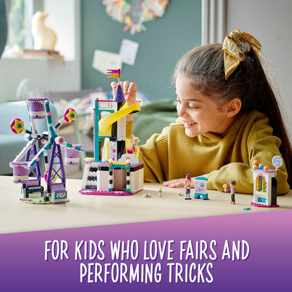 LEGO® Friends Magical Funfair Ferris Wheel and Slide Building Kit 41689