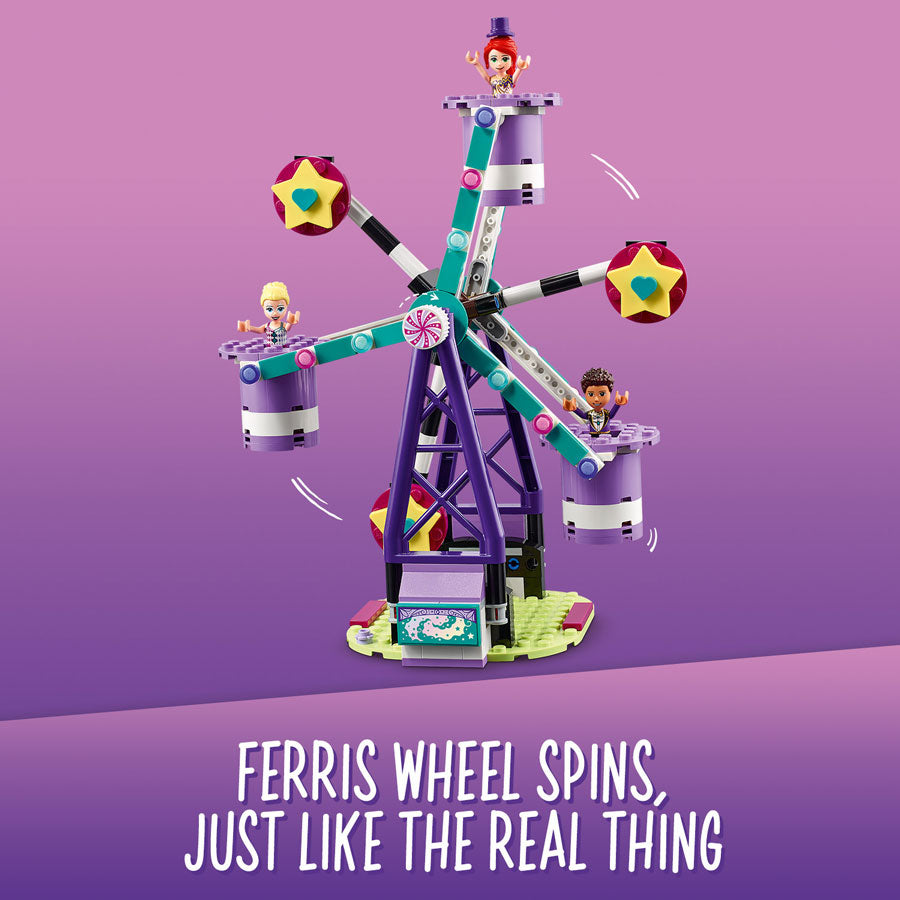 LEGO® Friends Magical Funfair Ferris Wheel and Slide Building Kit 41689