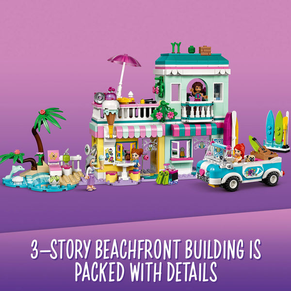 LEGO® Friends Surfer Beachfront Building Kit 41693