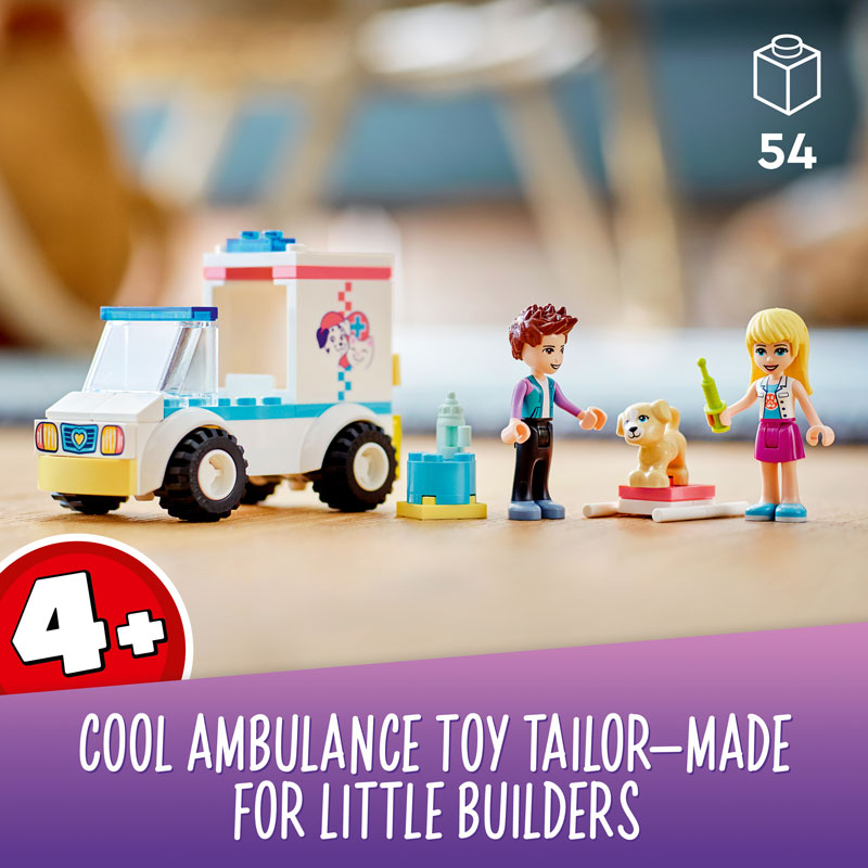 LEGO® Friends Pet Clinic Ambulance Building Kit 41694