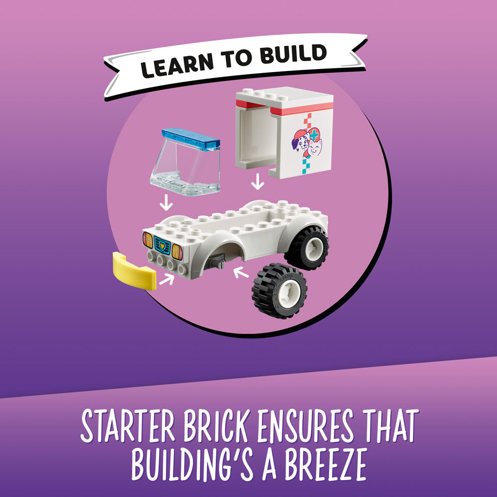 LEGO® Friends Pet Clinic Ambulance Building Kit 41694