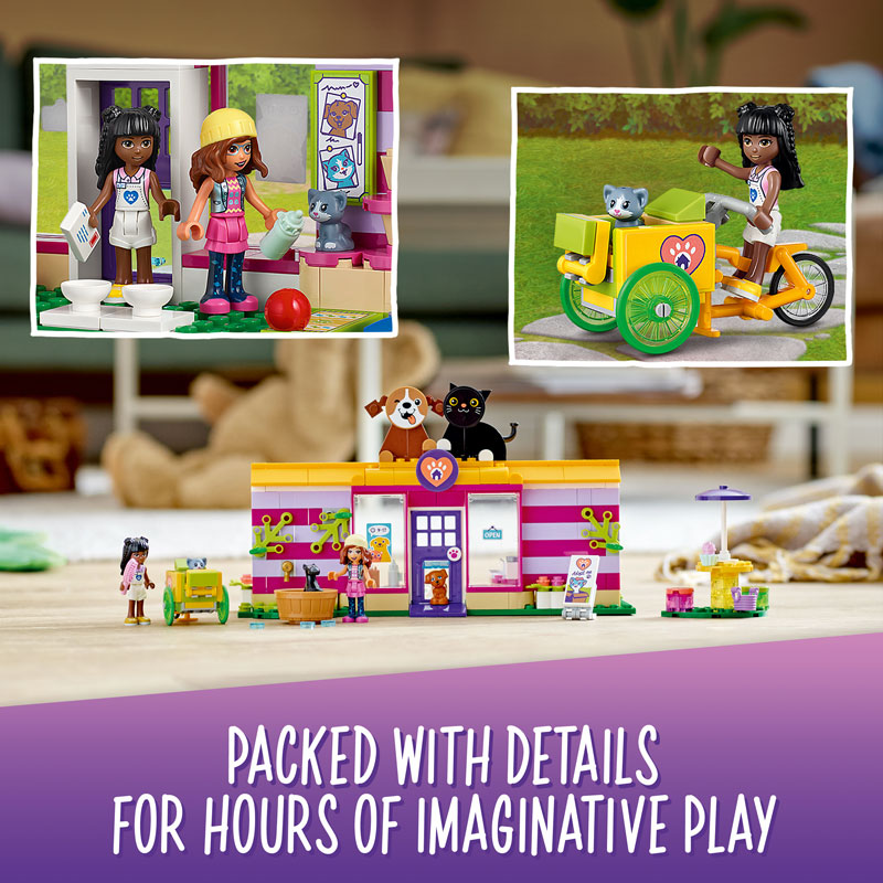 LEGO® Friends Pet Adoption Café Building Kit 41699