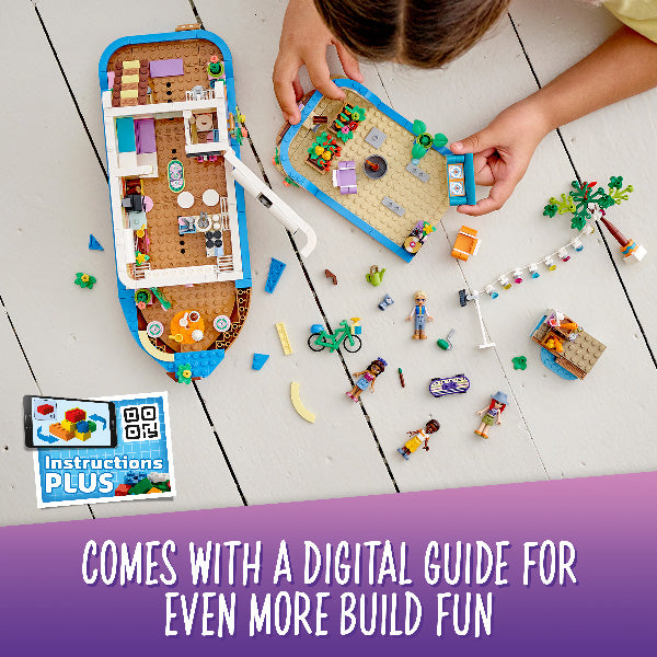 LEGO® Friends Canal Houseboat Building Kit 41702