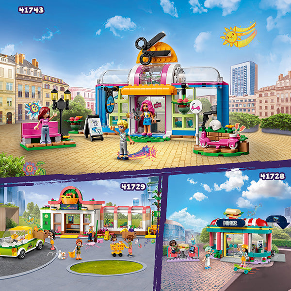 LEGO® Friends Hair Salon Building Toy Set 41743
