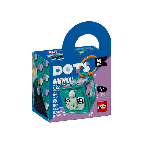 LEGO® Dots Bag Tag Narwhal 41928