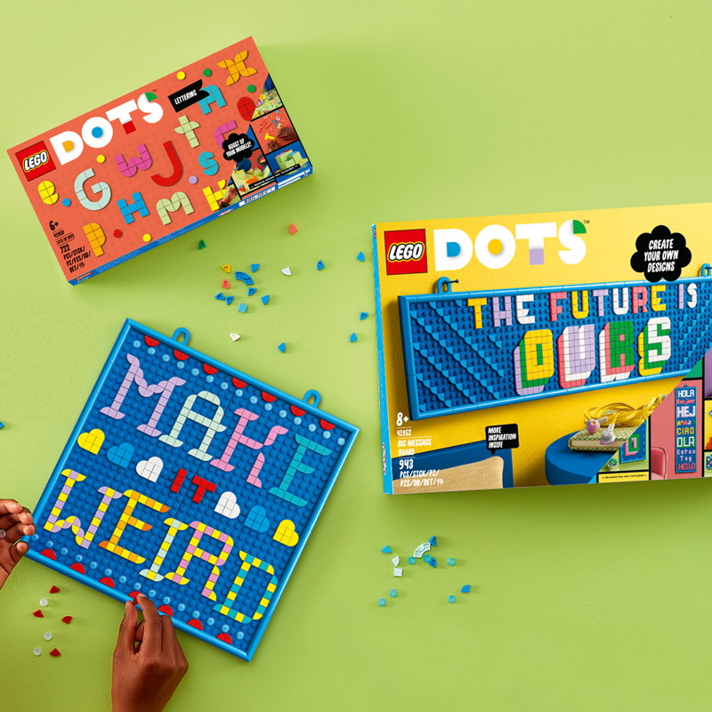 LEGO® DOTS Lots of DOTS – Lettering DIY Craft Decoration Kit 41950