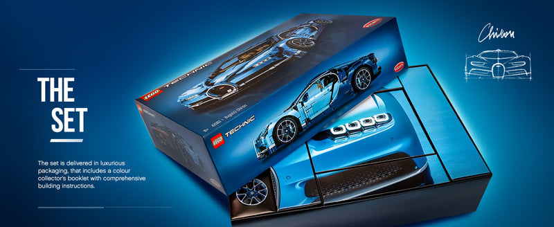 LEGO® Technic™ Bugatti Chiron Collectible Car Model 42083