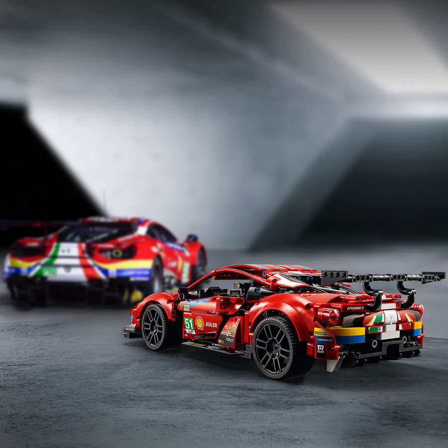 Mobil Lego Technic Ferrari 488 Gte LEGO TECHNIC Ferrari 488 GTE