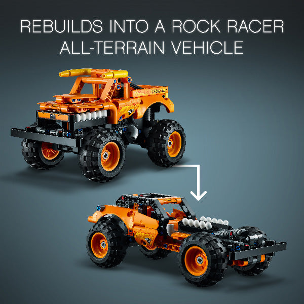 LEGO® Technic Monster Jam™ El Toro Loco™ Model Building Kit 42135 - DAMAGED BOX