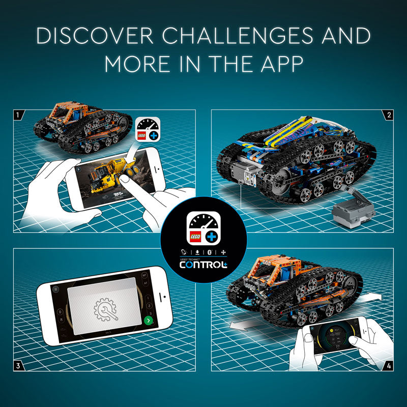 LEGO® Technic™ App-Controlled Transformation Vehicle 42140