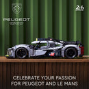 LEGO® Technic PEUGEOT 9X8 24H Le Mans Hybrid Hypercar Collectible Building Kit 42156-18
