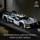 LEGO® Technic PEUGEOT 9X8 24H Le Mans Hybrid Hypercar Collectible Building Kit 42156-15