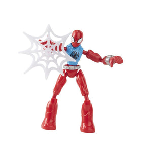 Marvel Spider-Man Bend and Flex Marvel’s Scarlet Spider Action Figure - 0