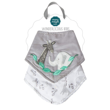 Mary Meyer Afrique Wonderlicious Bib Set - 0