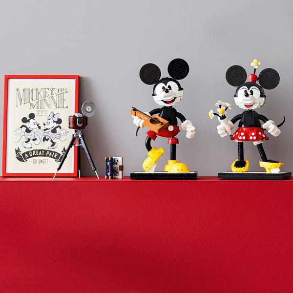 LEGO® DISNEY™ Mickey Mouse & Minnie Mouse Buildable Characters 43179