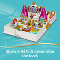 LEGO® ǀ Disney Ariel, Belle, Cinderella and Tiana’s Storybook Adventures Building Kit 43193