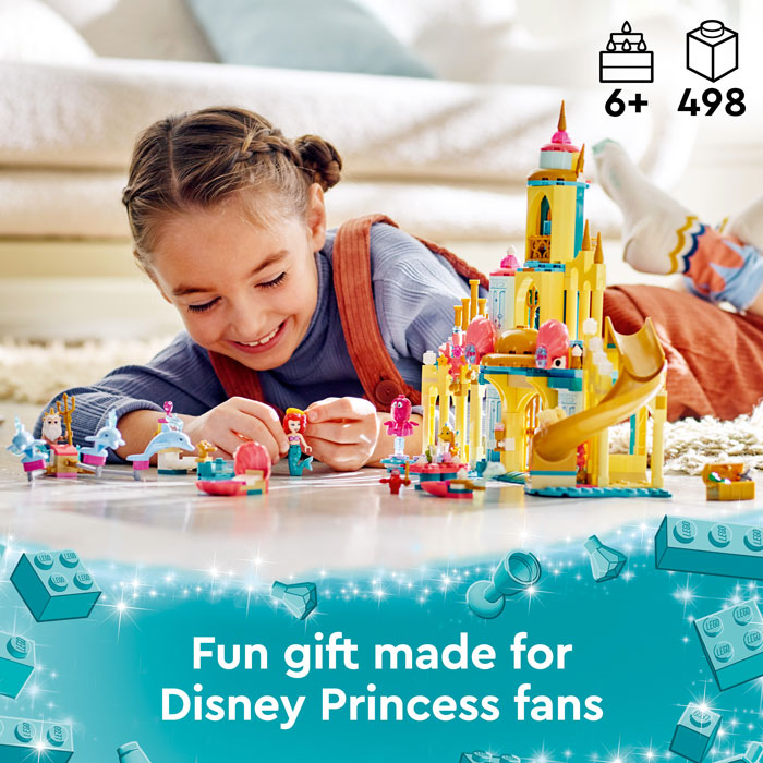 LEGO® ǀ Disney Princess™ Ariel's Underwater Palace Building Kit 43207