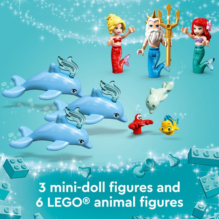LEGO® ǀ Disney Princess™ Ariel's Underwater Palace Building Kit 43207